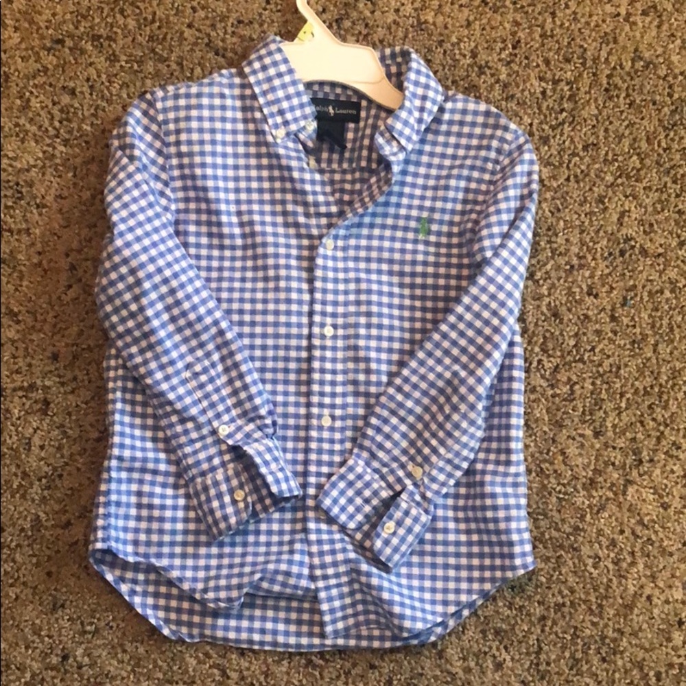 Easter Ready!  Ralph Lauren size 6 Boys shirt